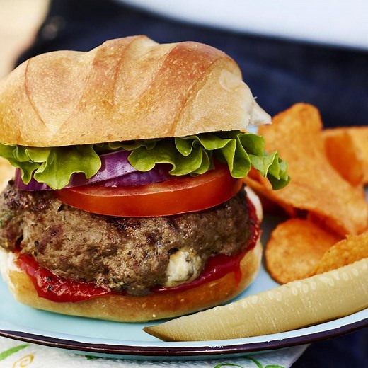 Blue Cheese Burgers