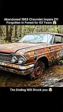 Abandoned 1963 Chevrolet Impala Z11 | Forgotten in Forest for 63 Years 😱 #restoration #chevrolet