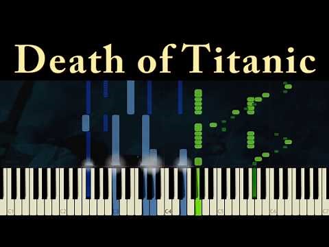 James Horner - Death of Titanic (OST "Titanic") [piano tutorial + sheet piano]