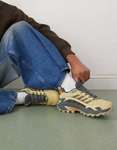 Merrell Moab Speed 2 GTX trainers in beige multi | ASOS