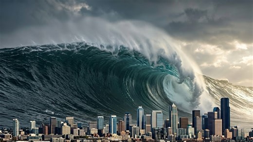 1,000-foot mega-tsunami could wipe out US West Coast cities in minutes, scientists warn