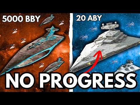 Why did Star Wars Technology advance so SLOWLY