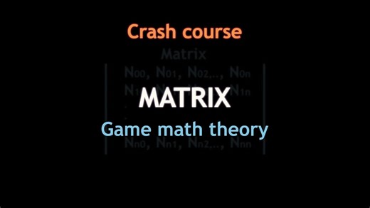 Matrices - Game Math Theory