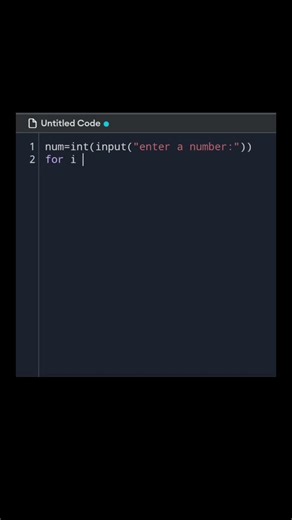 “Type a number… and Python does the rest 😳”#python #coding #learnpython #shorts #coding #codinglife