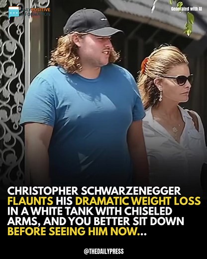 154K views · 369 reactions | Christopher Schwarzenegger stuns fans with his DRAMATIC BODY TRANSFORMATION in a white tank, showing off arms that look carved from stone…  (check in the first comment) | Focus Daily | Facebook