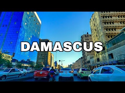 Damascus, a drive through the capital's busiest streets | Syria 2025
