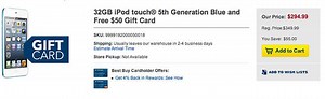 Target and Best Buy giving out $50 and $60 gift cards with iPad, iPod touch purchases | AppleInsider