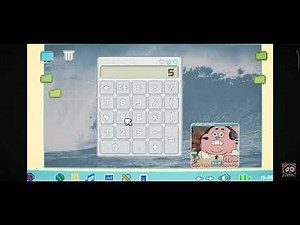 Richard Watterson Plays A Game Called "Calculator" By= Richard Watterson From Gumball:)