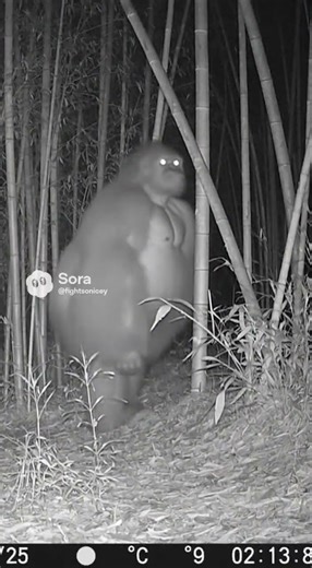 Gigantopithecus caught on trail cam ￼
