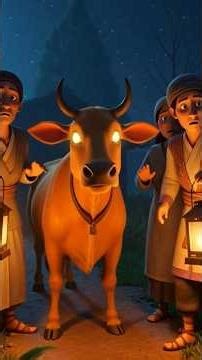 जादुई गाय और किसान किशन की नेक दिली