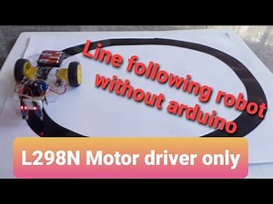 Line following robot without arduino.