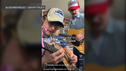 This local duo created a song about Patriots QB Drake Maye — and it's going viral