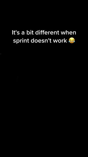 Running into Dead Space: When Sprint Doesn't Work