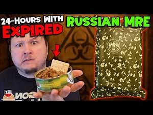 Russian Military MRE (IRP-P) 24-Hour Field Ration 🇷🇺 Federation Army Meal Ready To Eat Taste Test