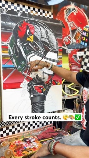 Every brush stroke counts! 🤯🎨✅