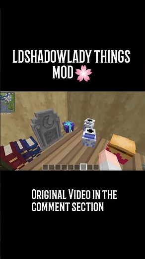 Lizzie's Things Mod|Minecraft Mod Showcase🌸 #minecraft #ldshadowlady #shorts