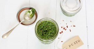 Federkohl-Pesto mit Chili