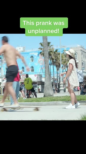 Ocean prank! 🌊😃 (I can upload more if you’d like!!) #prank #daxflame #funny #hilarious #beach