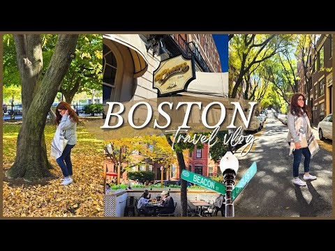 BOSTON VLOG 2024: Beacon Hill, Harvard, Boston Garden, Harbor & North End #boston2024 #bostonvlog