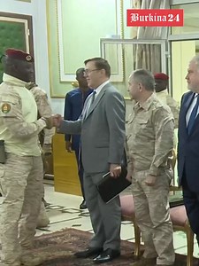 167K views · 8.3K reactions |  Burkina Faso  - Russie  : Création d'une Commission mixte intergouvernementale à l'initiative des Présidents Vladimir Poutine et Ibrahim Traoré  https://vm.tiktok.com/ZMSTYgyqc/. | Burkina 24 | Facebook