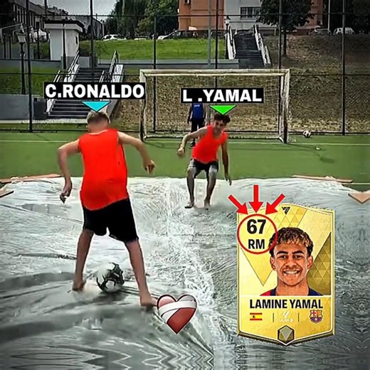 Lamine Jamal x Ronaldo skills 🗿🤣