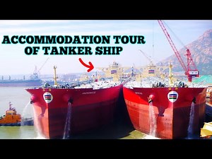 ACCOMMODATION TOUR of Tanker Ship | Inside the accommodation of crude oil tanker | Life on Tanker