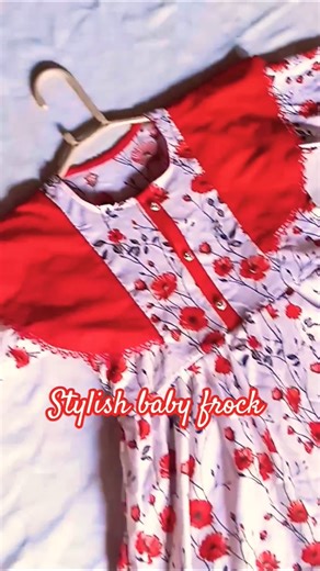 latest stylish baby frock design/ simple baby frock TikTok viral #fashion #trending #dress #kurti