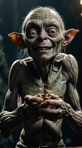 You remember smiggle from lord of the rings?? He is not scary is he?