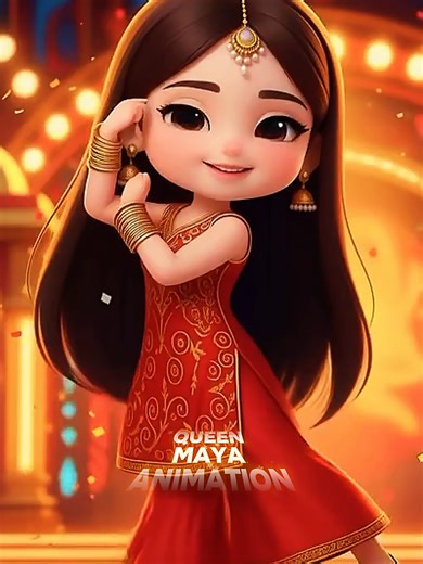 Queen Maya Dance Animation Performance