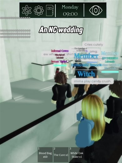 Celebrating a Happy Wedding in Roblox Gameplay