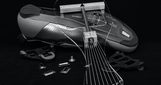 Cleat Key is made to put cyclists' feet at the right angle