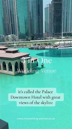 Palace Downtown Hotel: Stunning Dubai Wedding Venue