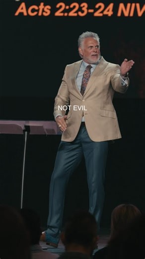 The difference between the devil and Jesus is Jesus is always talking about God's plan!