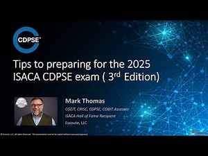 Tips to prepare for the 2025 ISACA CDPSE 3rd Edition exam