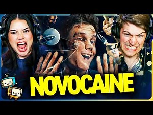 NOVOCAINE (2025) Movie Reaction! | First Time Watch! | Jack Quaid | Amber Midthunder | Jacob Batalon