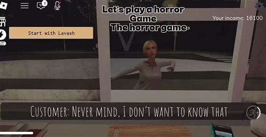 Scary Shawarma: A Horror Game Experience in Roblox