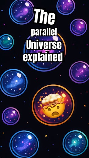The parallel universe explained 🤯 #learning #shorts #viral #paralleluniverse ￼