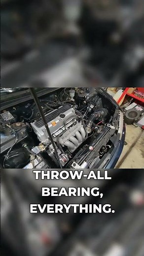First K24 Swap (1997 Accord) #mechanic #mechaniclife #honda #kswap #K24A