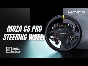 Introducing the MOZA CS Pro Steering Wheel