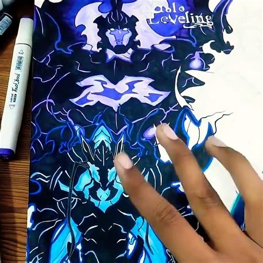 “Bellion Comes to Life! 😳🔥 (Solo Leveling)” #drawing#art#trending#aesthetic#shorts#anime#remix#viral