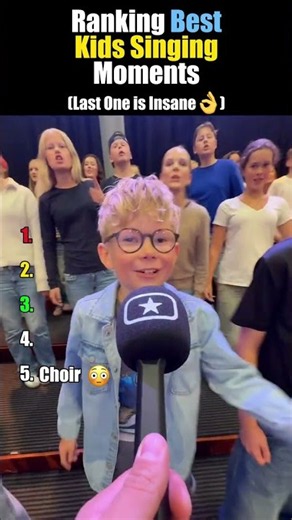 Could this be the best kid singer ever? 🎤✨ #shorts #talent #trending