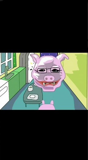 scary peppa pig horror animation