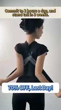 [Visible Results in 30 Days] Posture Corrector