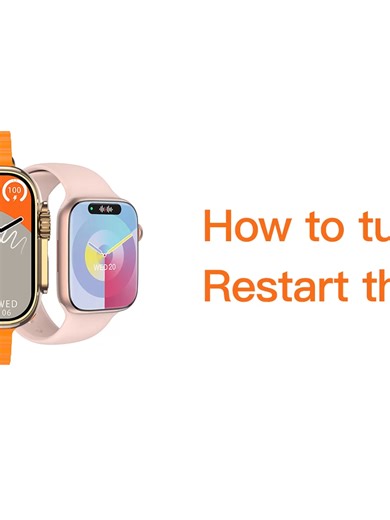 Cómo encender/apagar/reiniciar el smartwatch