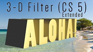 Photoshop CS5 extended tutorial: How to make 3D text with Repousse