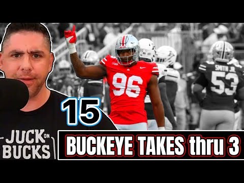 Thoughts & FACTS on the #1 Buckeyes through 3 weeks on this weekend's show.