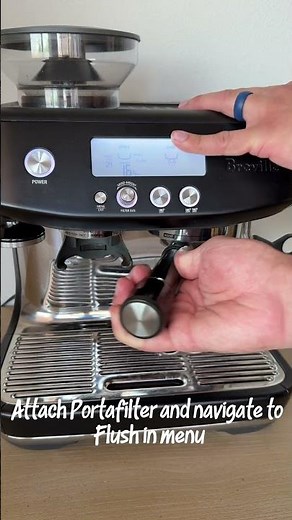 Perform a Backflush on the breville Barista Pro #breville#backflush#cleaning#espresso#coffee