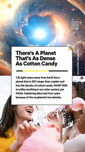 64K views · 126 reactions | 'It's so FLUFFY!!!' 濾敖✨ — Scientists have discovered a new planet that is unlike anything in our solar system | NowThis | Facebook