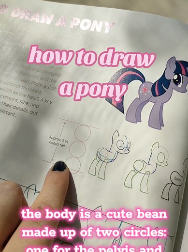 Learn to Draw My Little Pony with the Bean Method