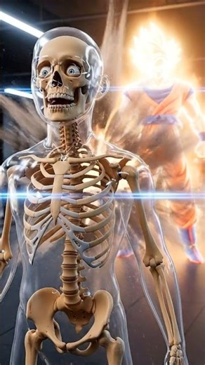 what happens if u train like GOKU 💪 for 30days ?? #3d #anime #goku #training